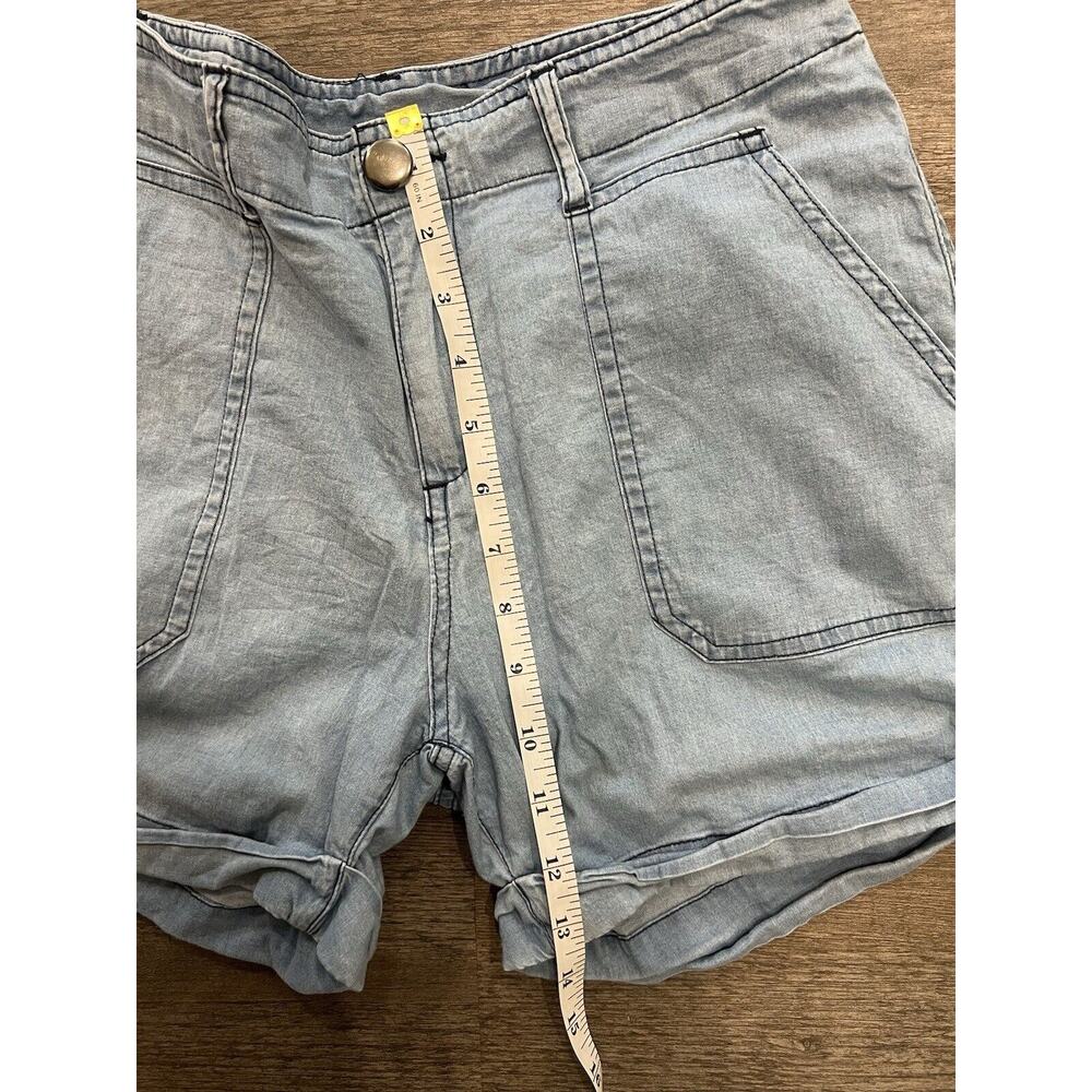 Lascana Shorts Denim Cotton Women's Size 6 Soft Comfortable Boho Beach - Picture 8 of 8